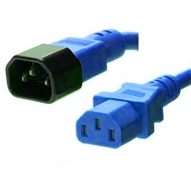 0419-2M-BLU - JUMPER CORD 3/18 6.7FT RND BLU SJT C14 TO C13 FT2 105C