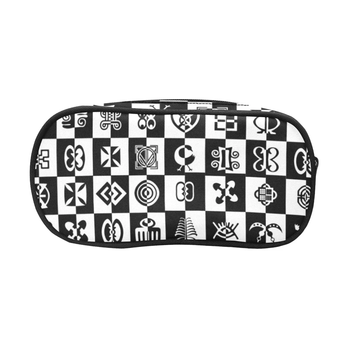 ADINKRA CHECMATE Pencil Pouch/Large