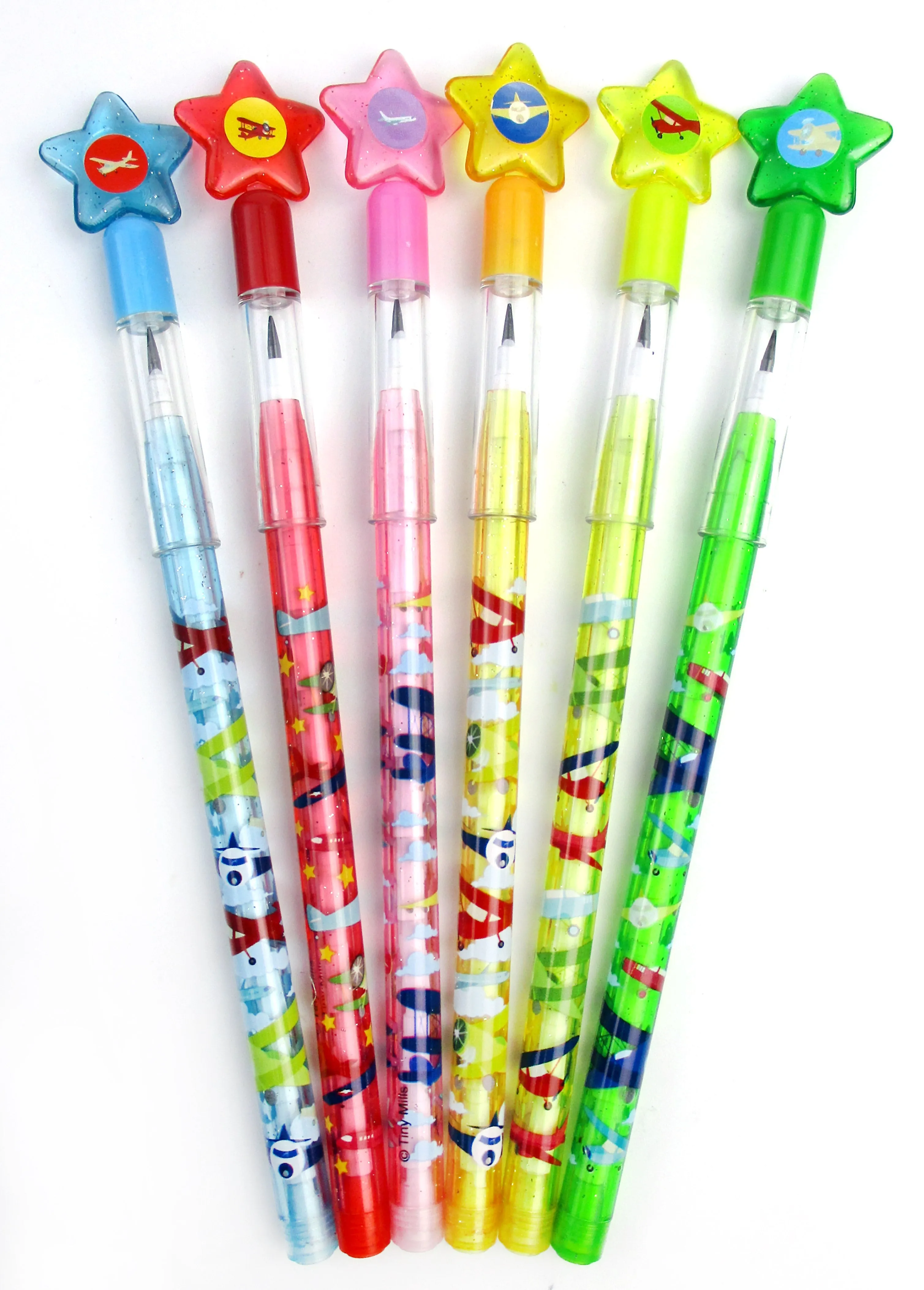 Airplane Multi Point Pencils