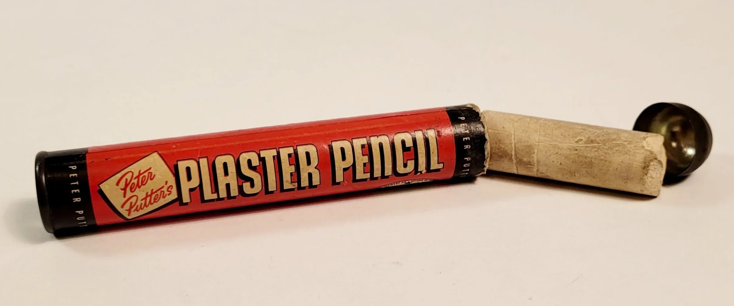 Antique 1930's PETER PUTTER'S PLASTER PENCIL, Home Improvement, Industrial