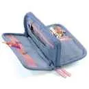 Apple Embroidered Pencil/Pen Case