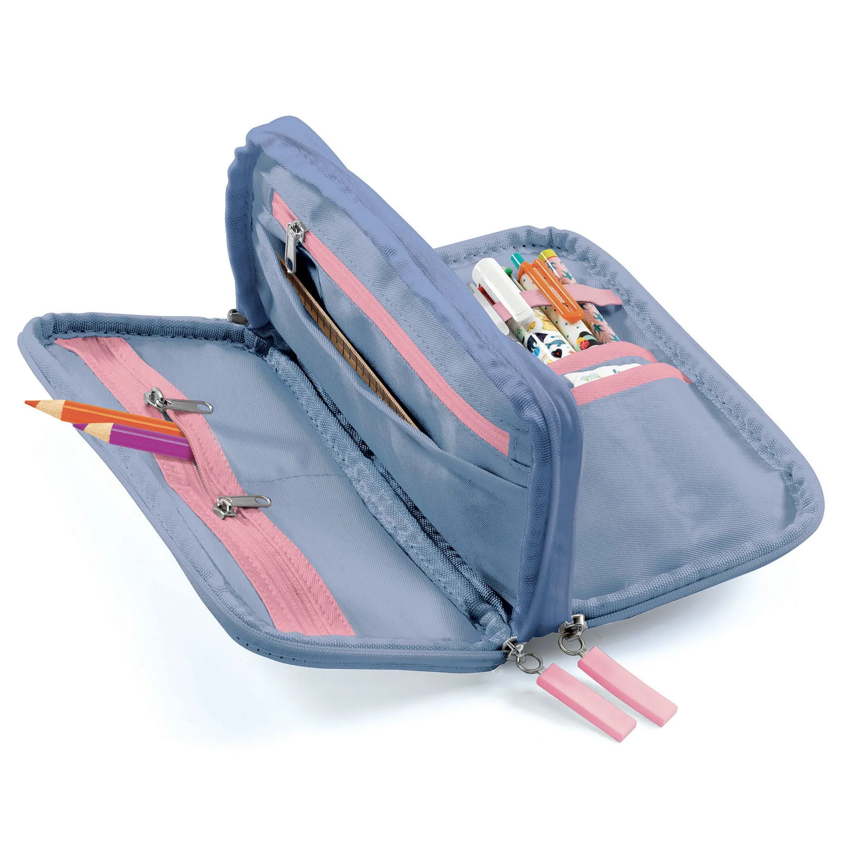 Apple Embroidered Pencil/Pen Case