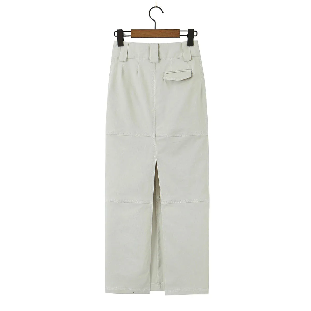 Beluna Maxi Denim Skirts - 2 Colors