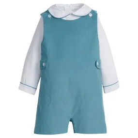 Button Tab John John Set - Alpine Corduroy