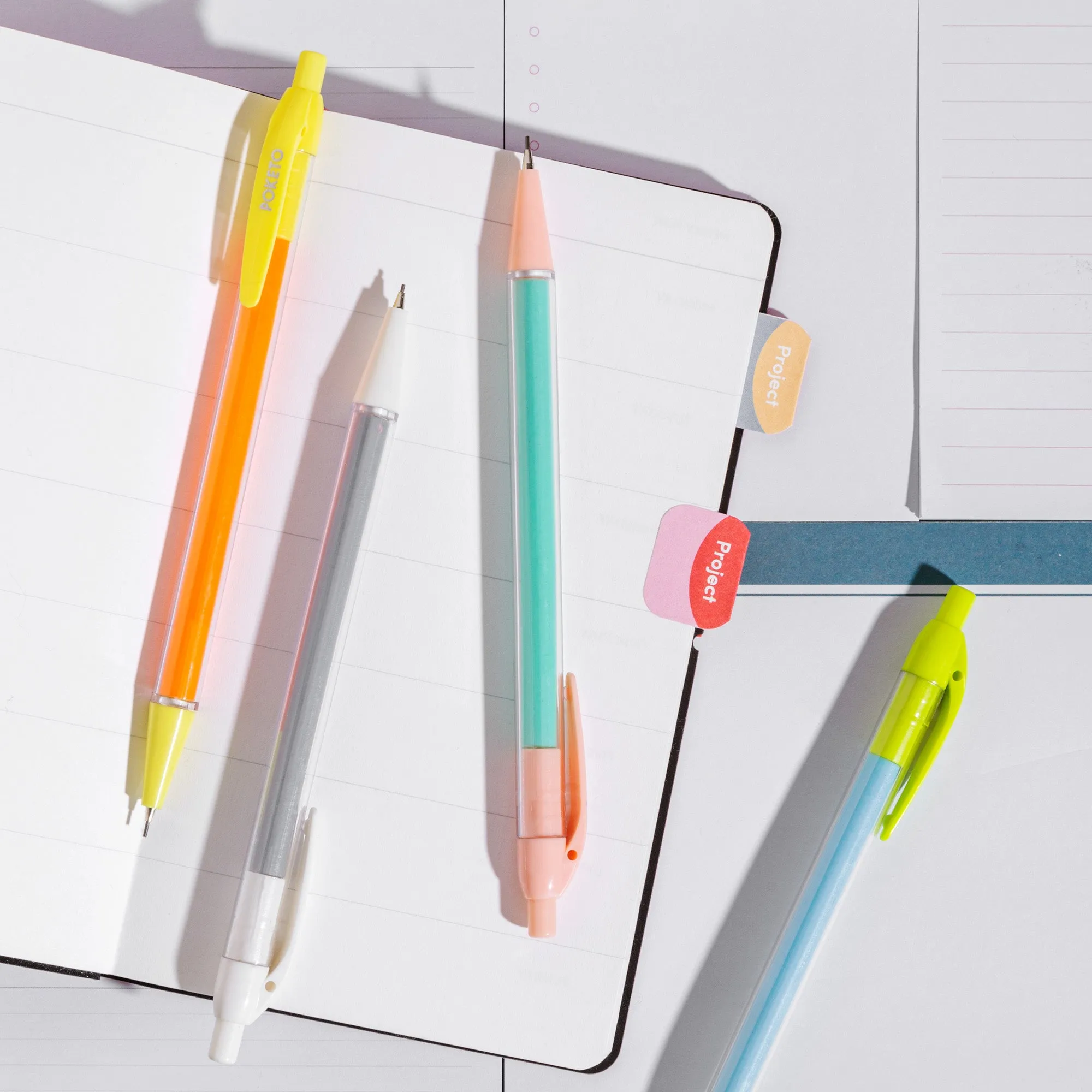 Colorblock Mechanical Pencil Set