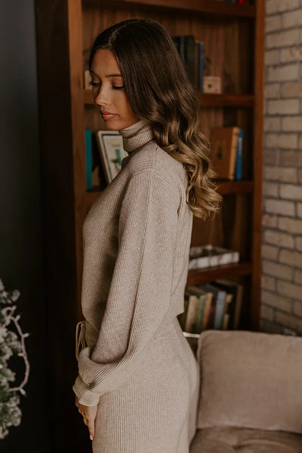 Cozy A La Mode Knit Sweater Top