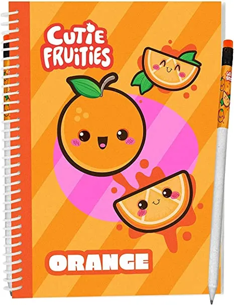 Cutie Fruities Sketch Pad & Pencil