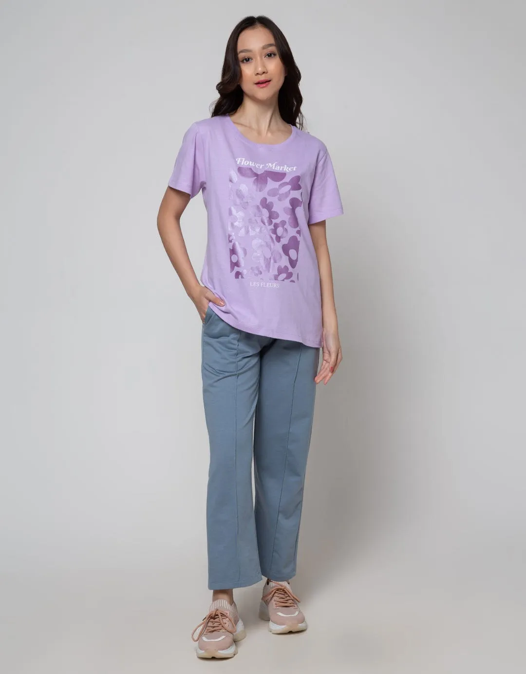 Details Long Pants Sweatpants With Jacquard