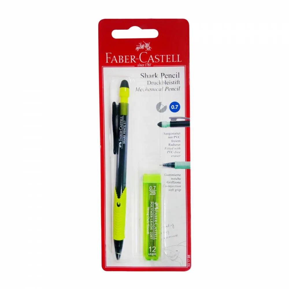 FABER-CASTELL SHARK PENCIL 0.7MM