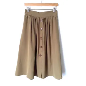 Goodnight Macaroon Faux Button Up Skirt- Size M (see notes)