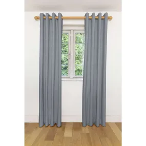 Herringbone Twill Black   White Curtains
