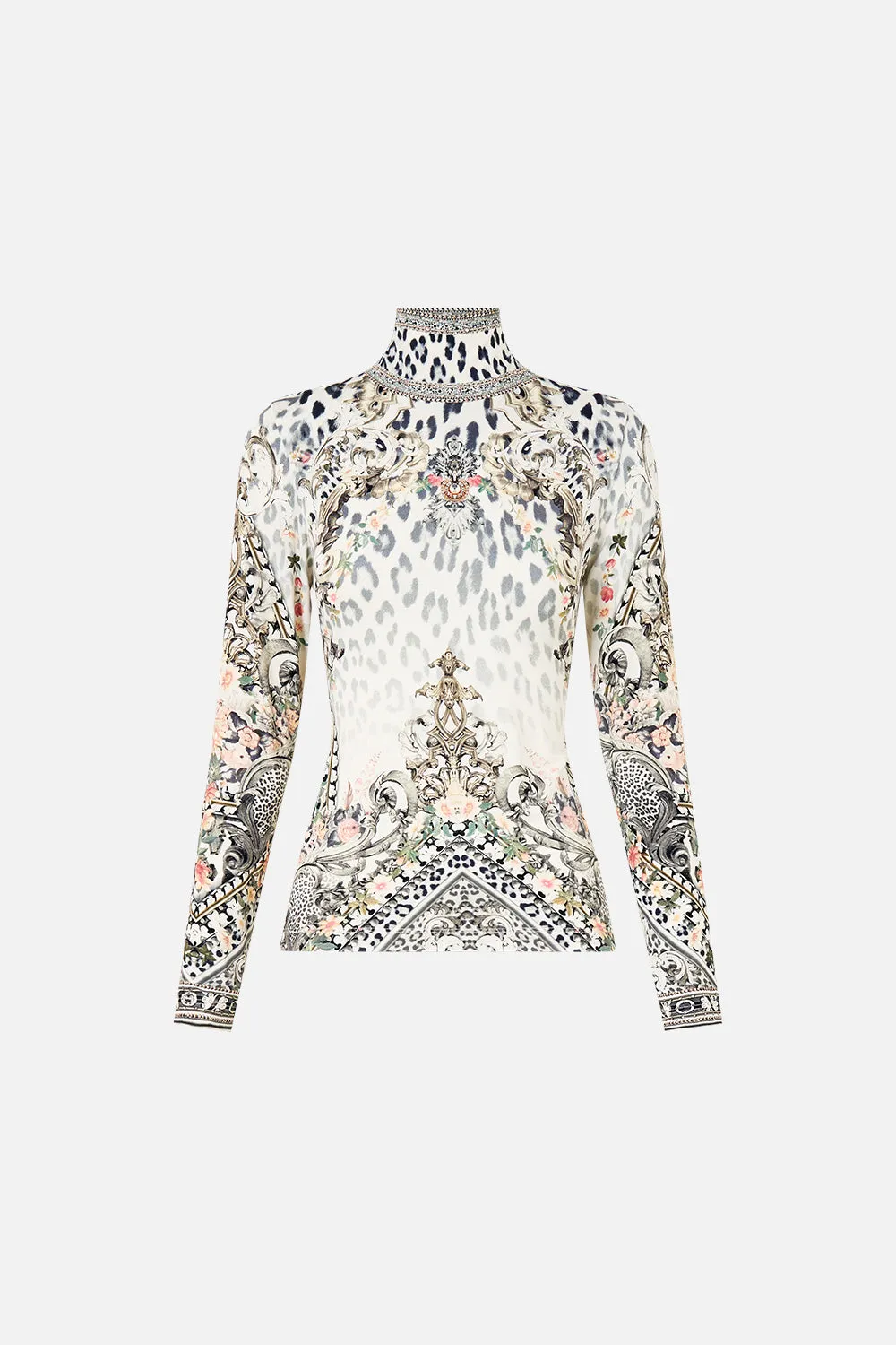 JERSEY TURTLENECK MARBLE HEAVEN
