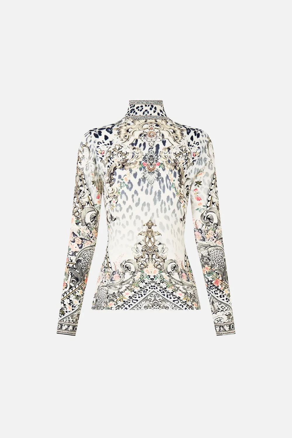 JERSEY TURTLENECK MARBLE HEAVEN