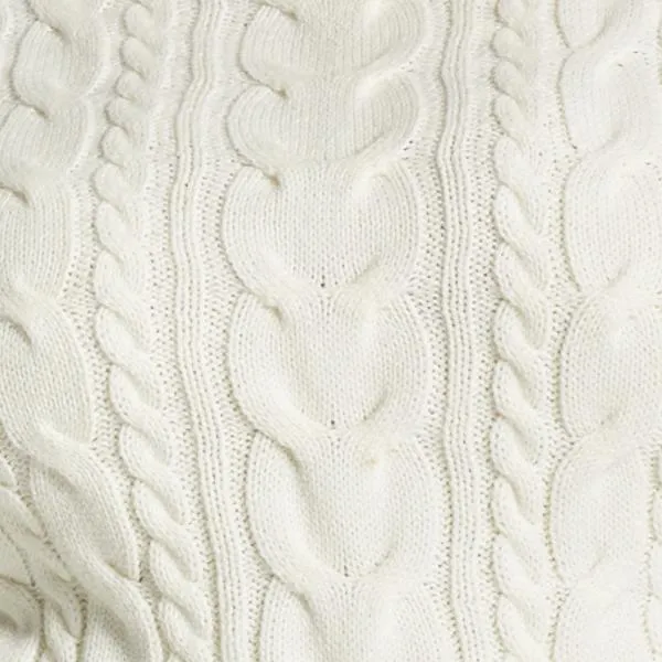 Kina Turtleneck Cable Knit Sweater
