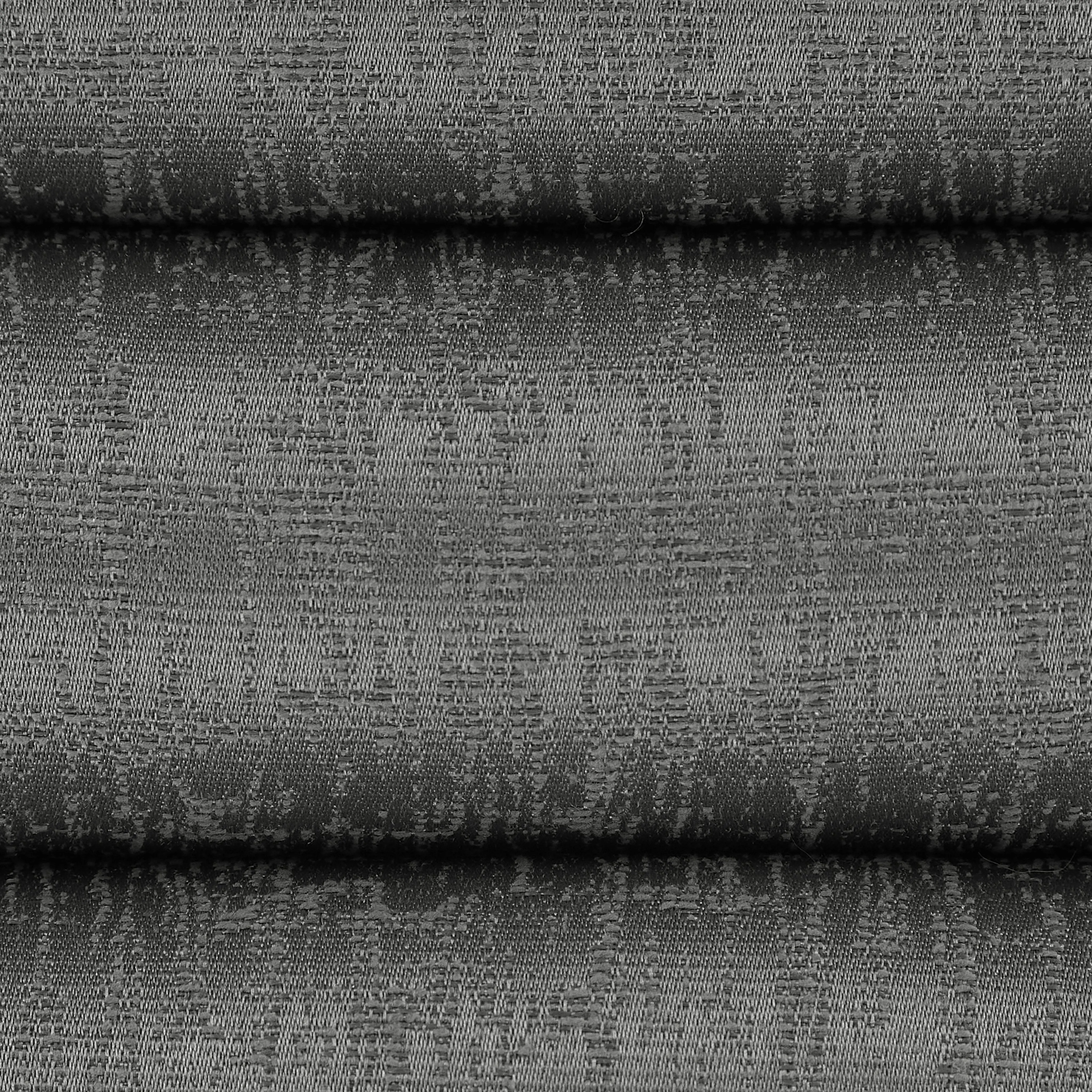 Kobe Graphite FR Semi Plain Curtains