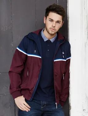 Le Shark Avory navy bomber jacket