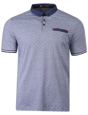 Le Shark Balfe Blue polo shirt