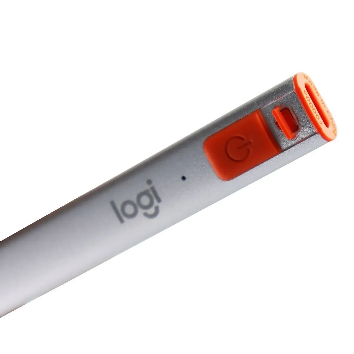 Logitech Crayon Digital Pencil for iPad / iPad Pro / iPad Mini - Silver/Orange