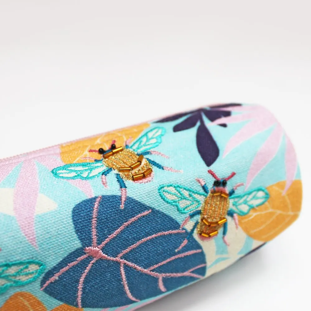 Luxe Bee Barrel Pouch