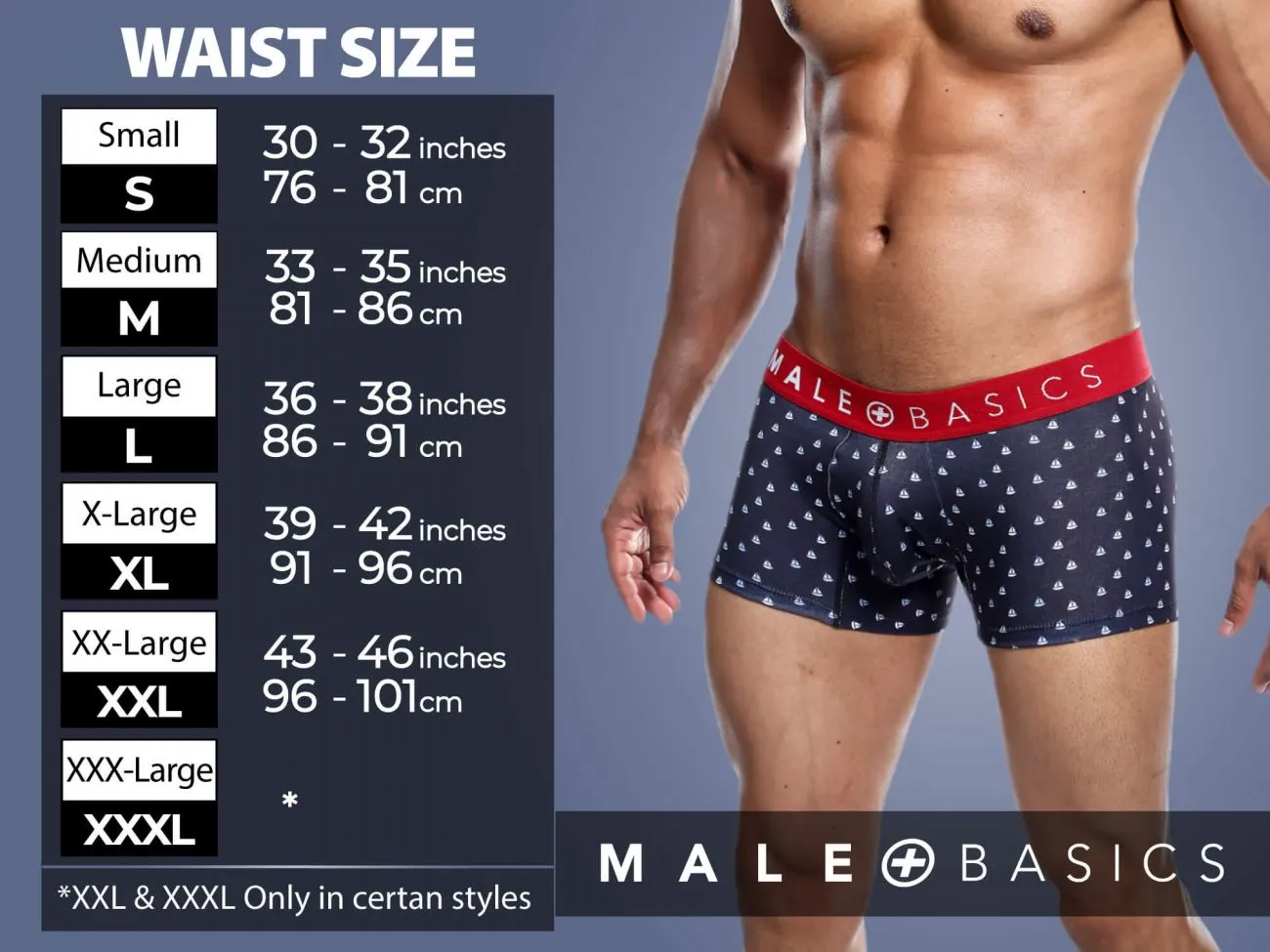 MaleBasics MBM05 Performance Long Johns Color Navy