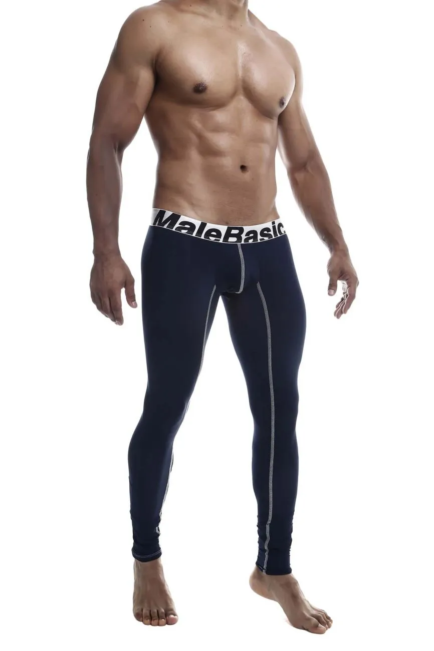 MaleBasics MBM05 Performance Long Johns Color Navy