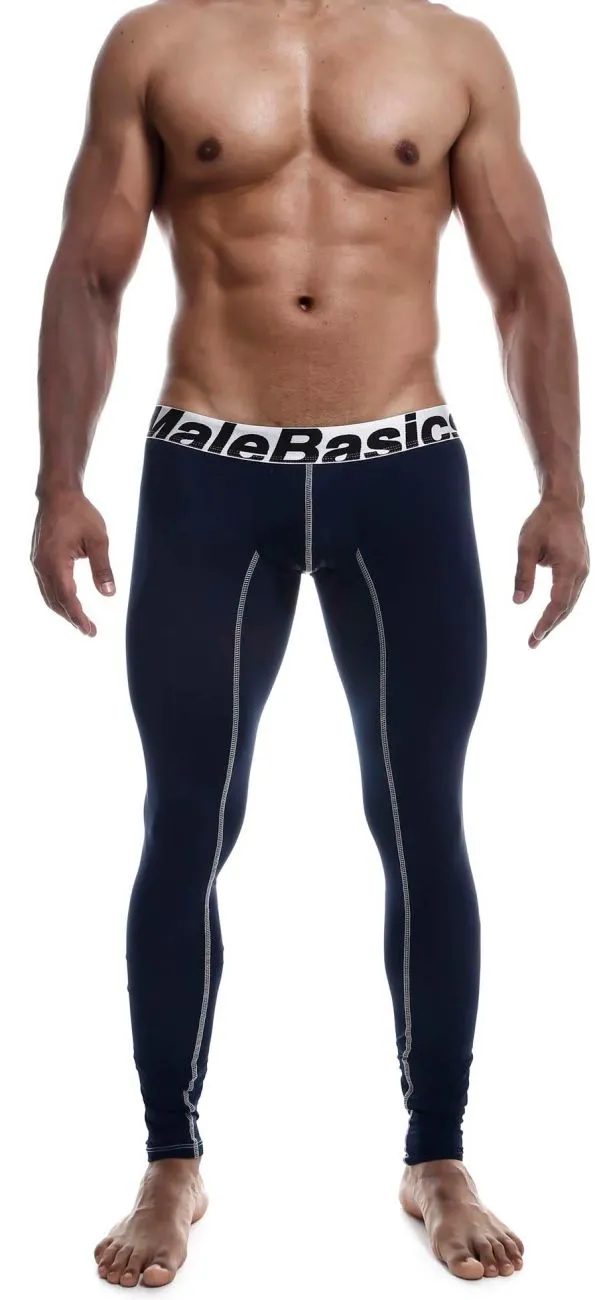 MaleBasics MBM05 Performance Long Johns Color Navy