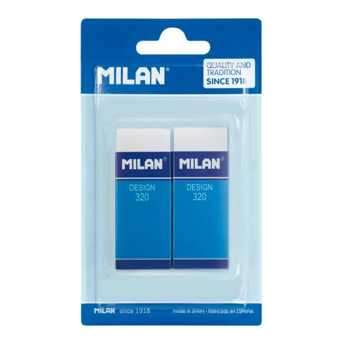 Nata® Design 320 erasers with carton sleeve
