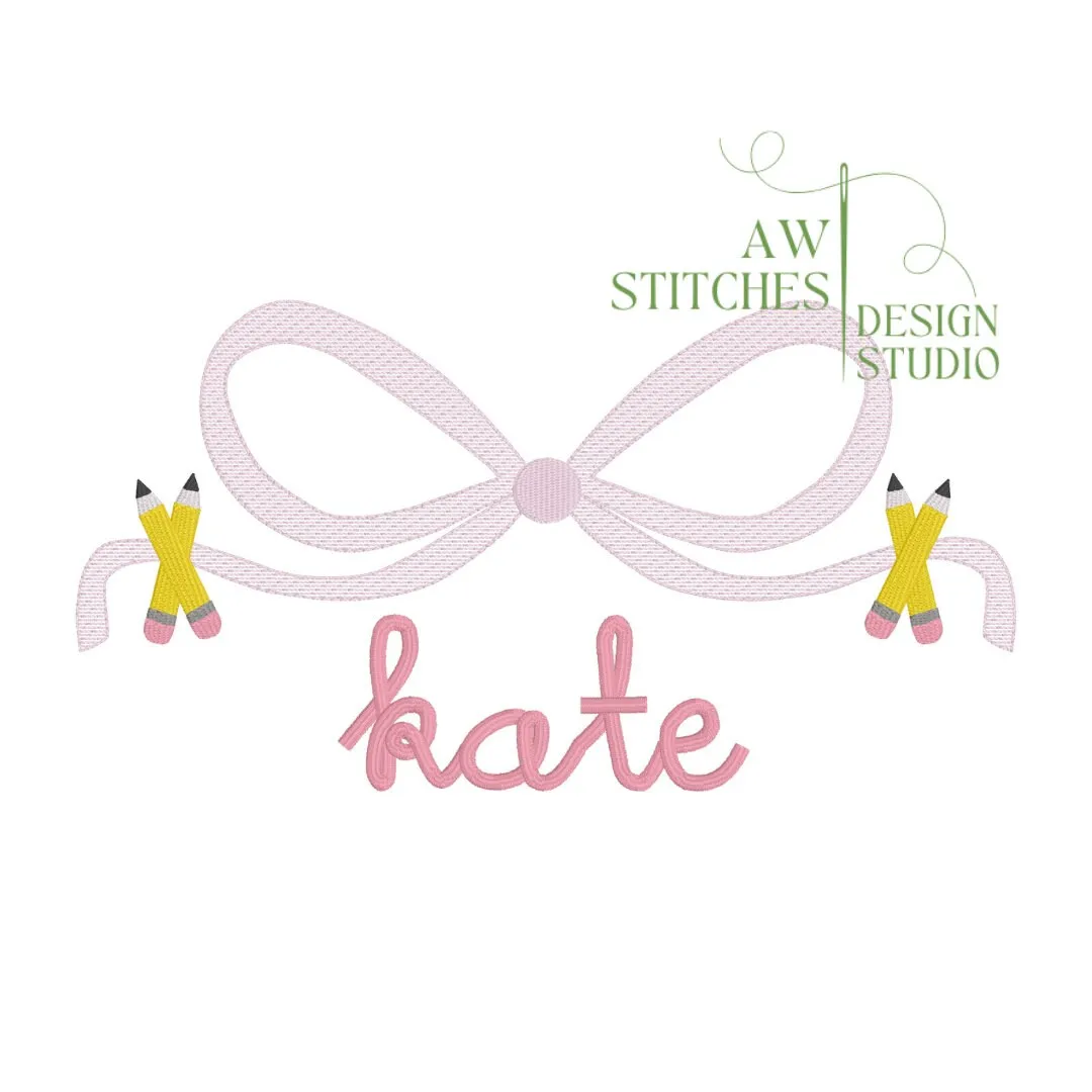 Pencil Sketch Bow