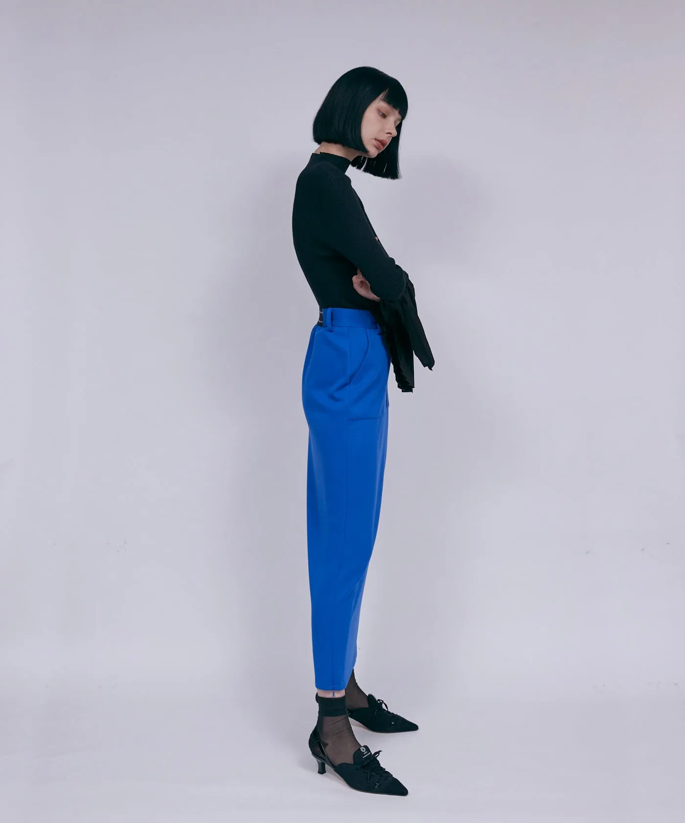Ponte Maxi Pencil Skirt