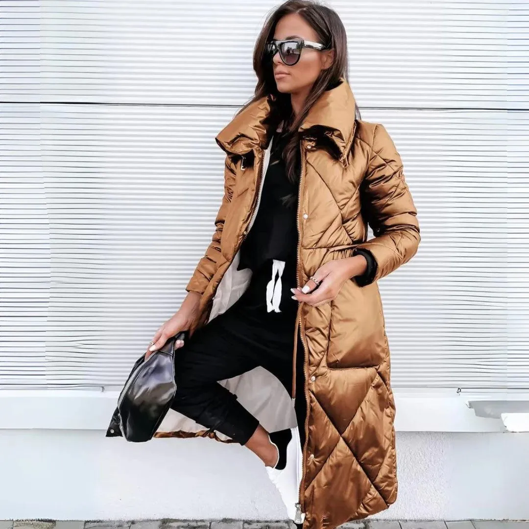 Rachel™ | Quilted Parka Coat