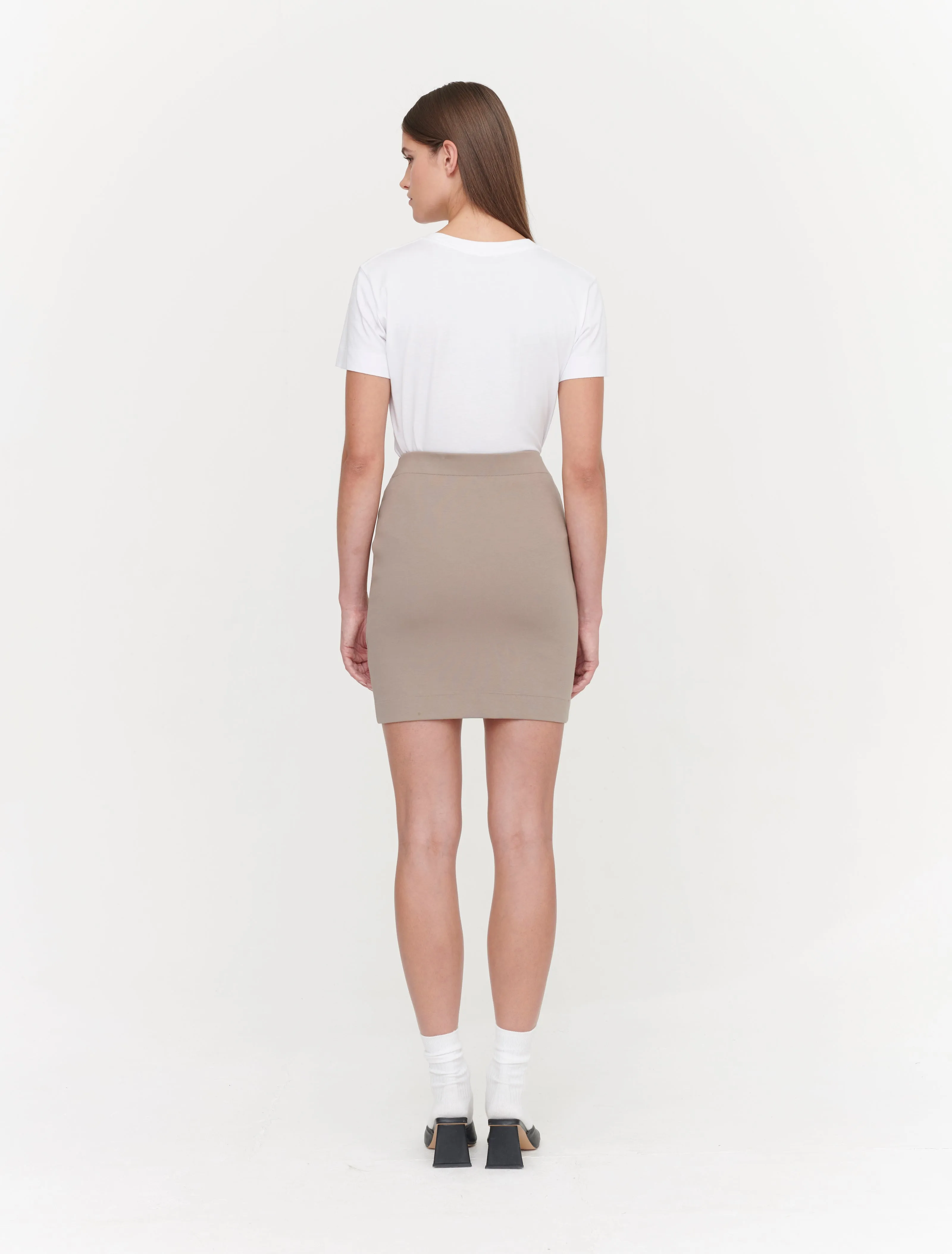 Rita Skirt in Stone