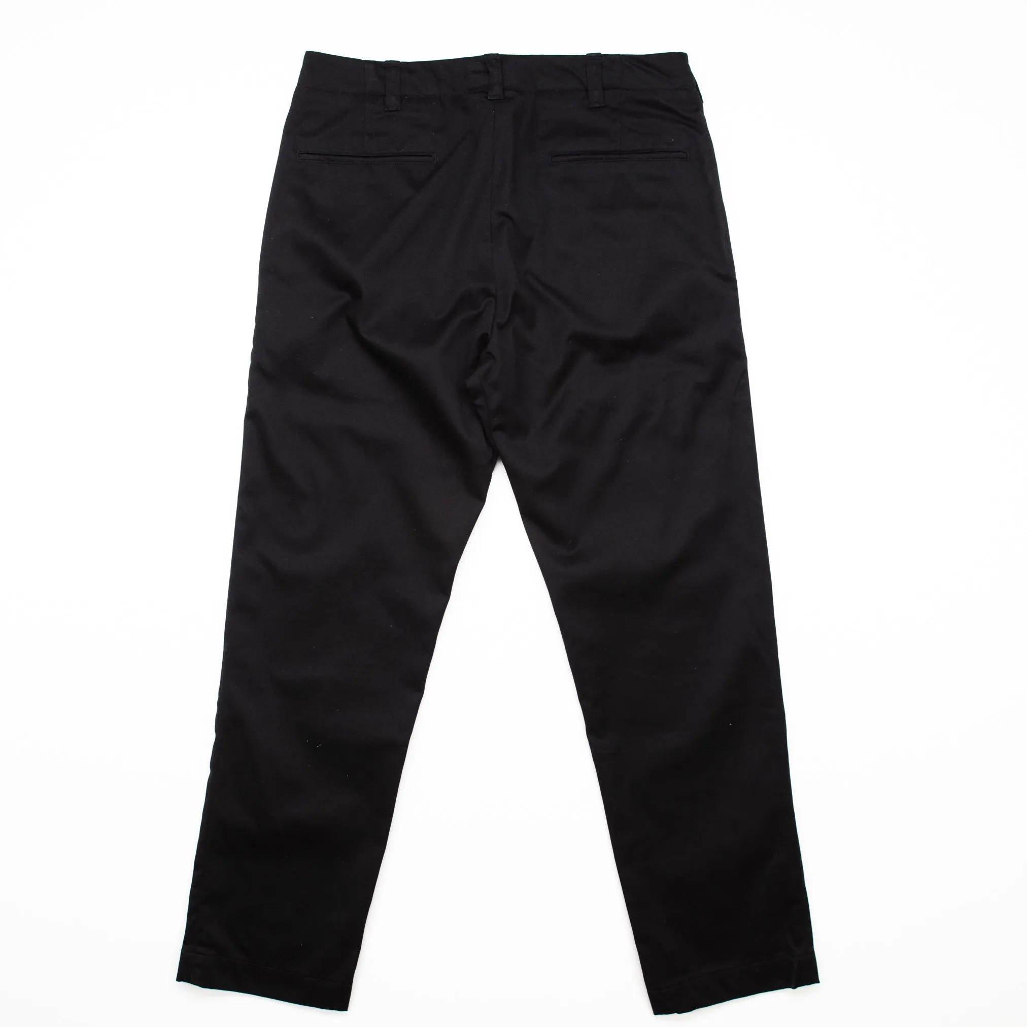 Straight Black Chino #1152