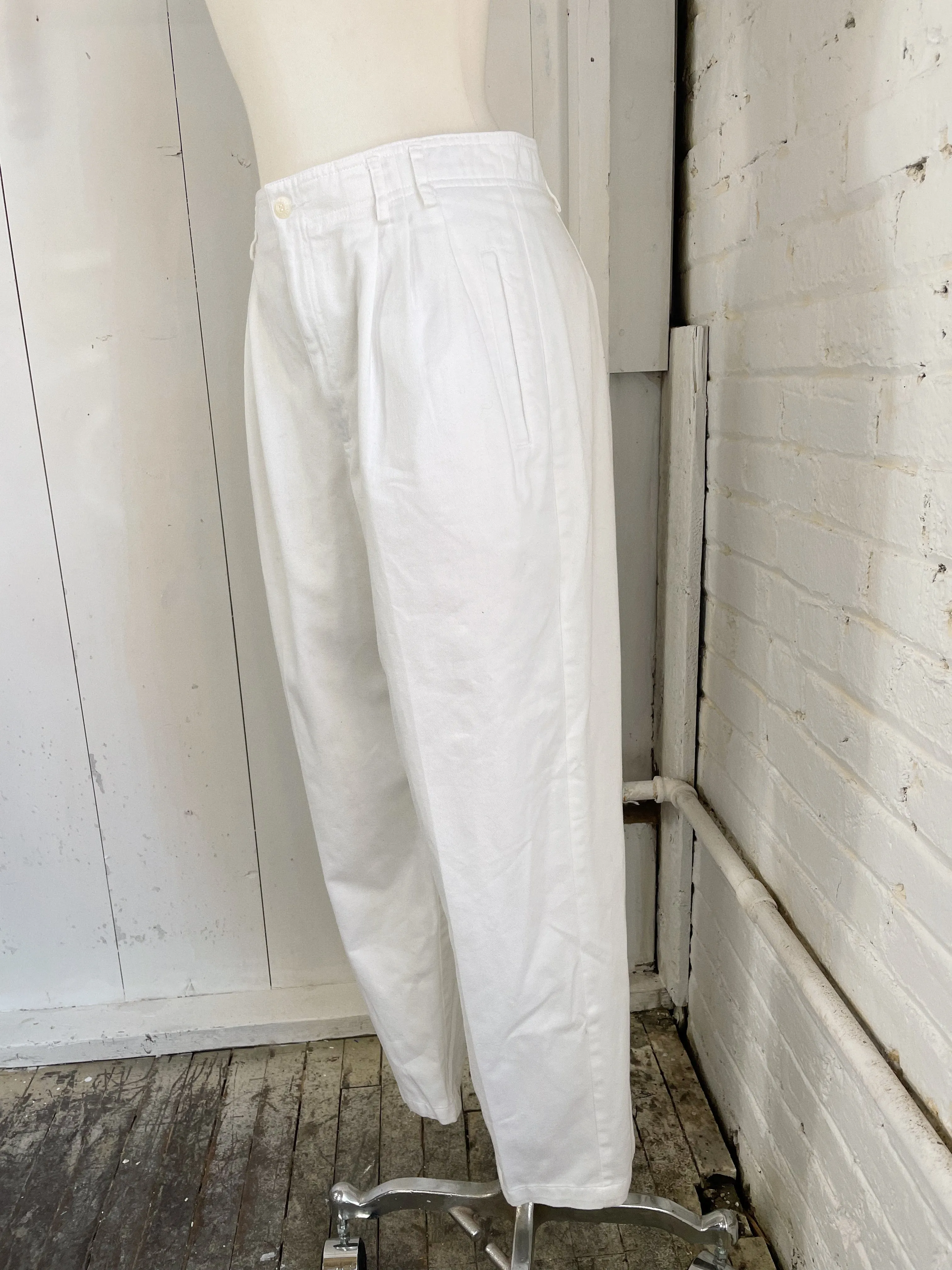 Summer White Chinos
