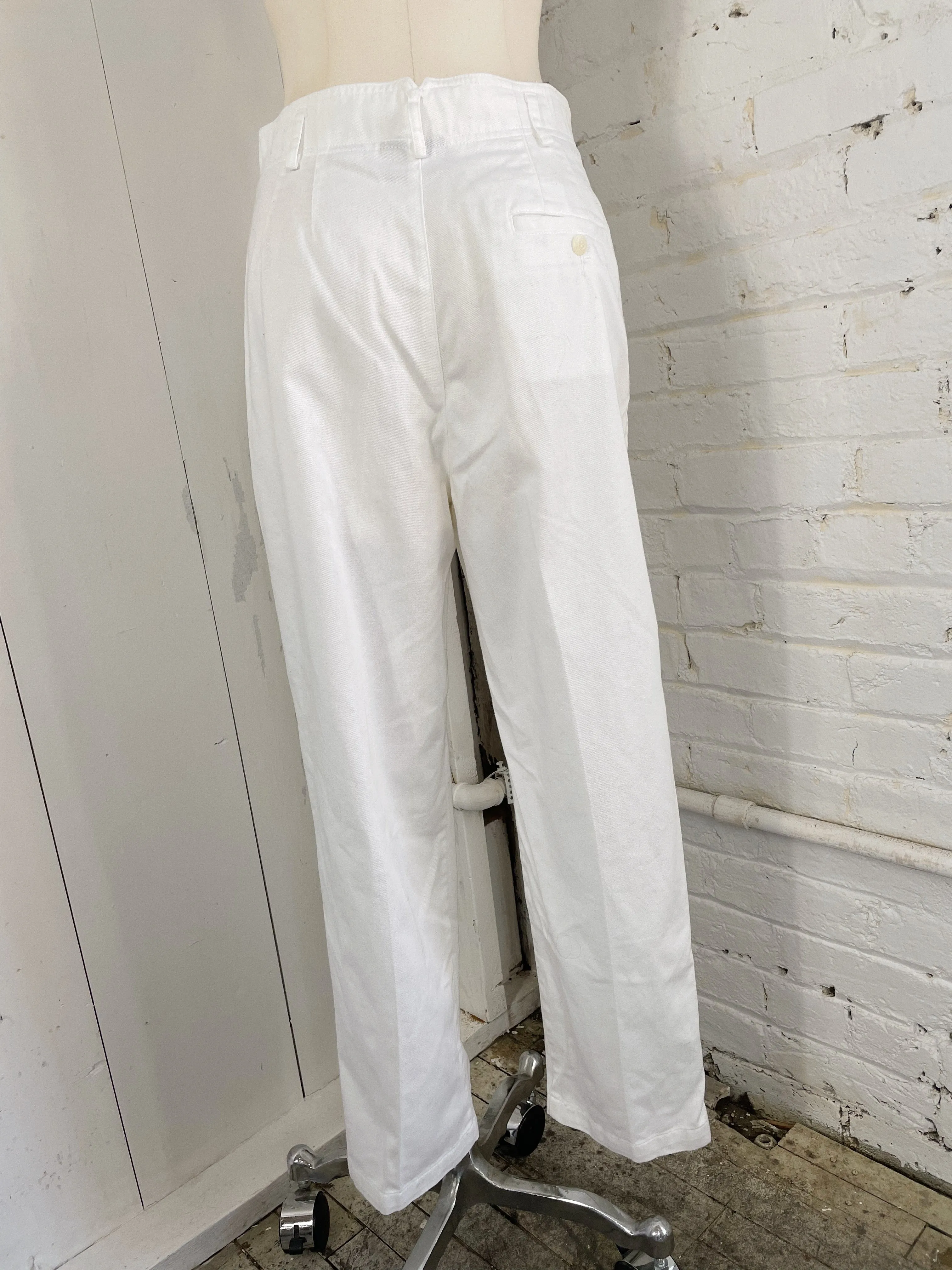 Summer White Chinos