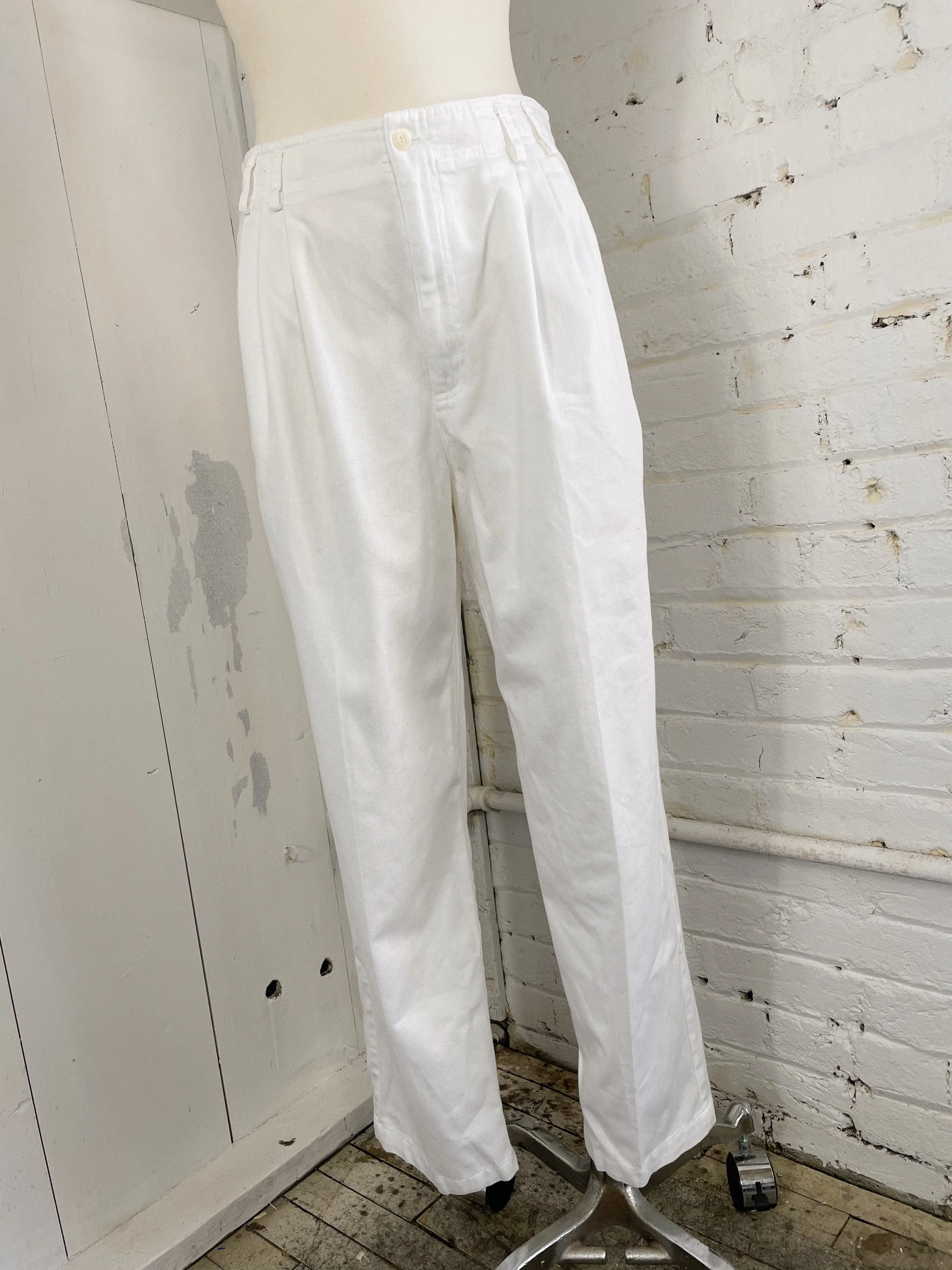 Summer White Chinos