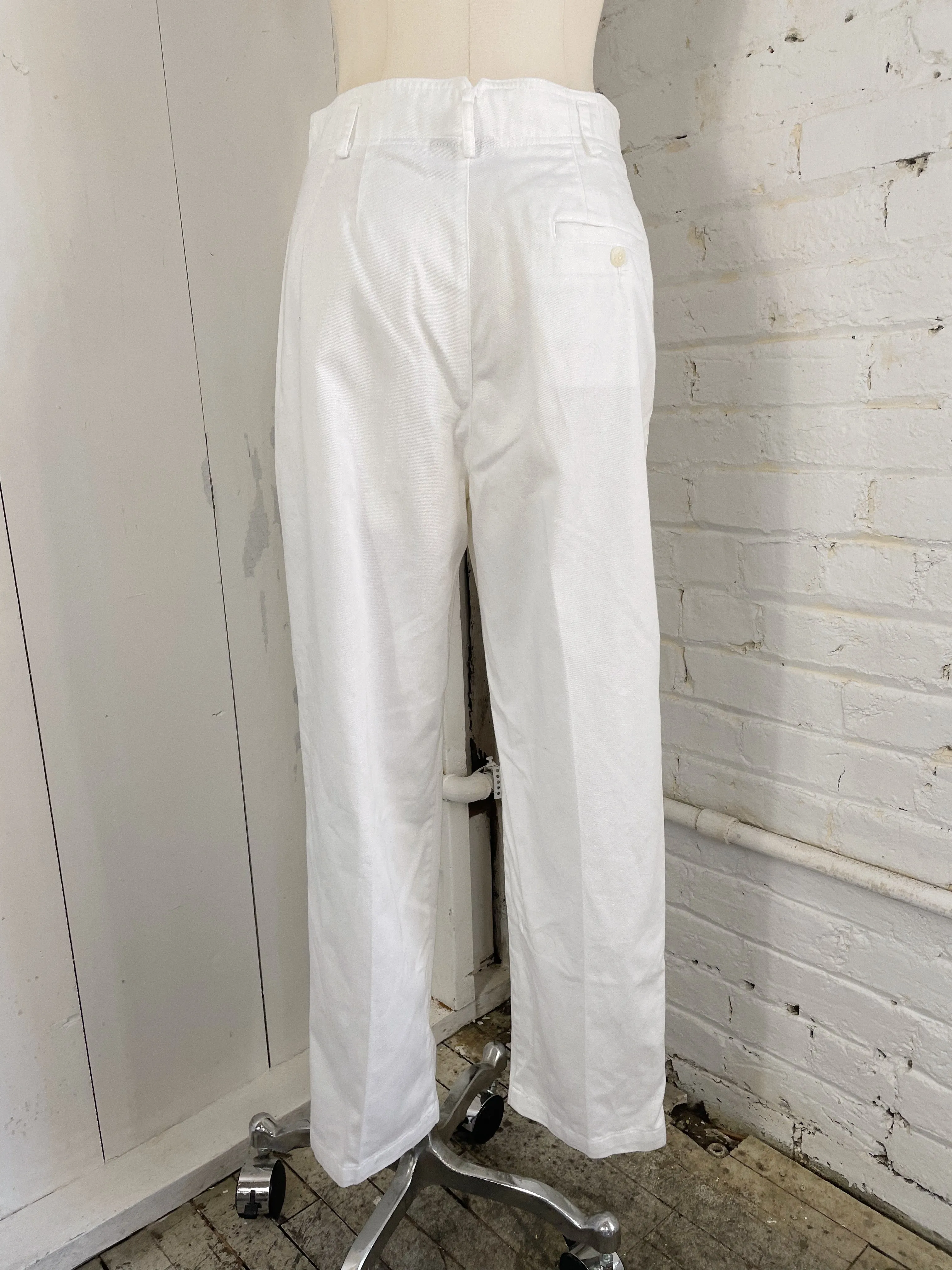 Summer White Chinos