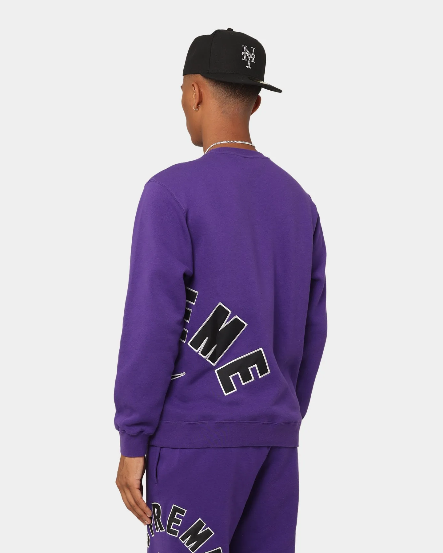 Supreme X Nike Arc Crewneck Purple