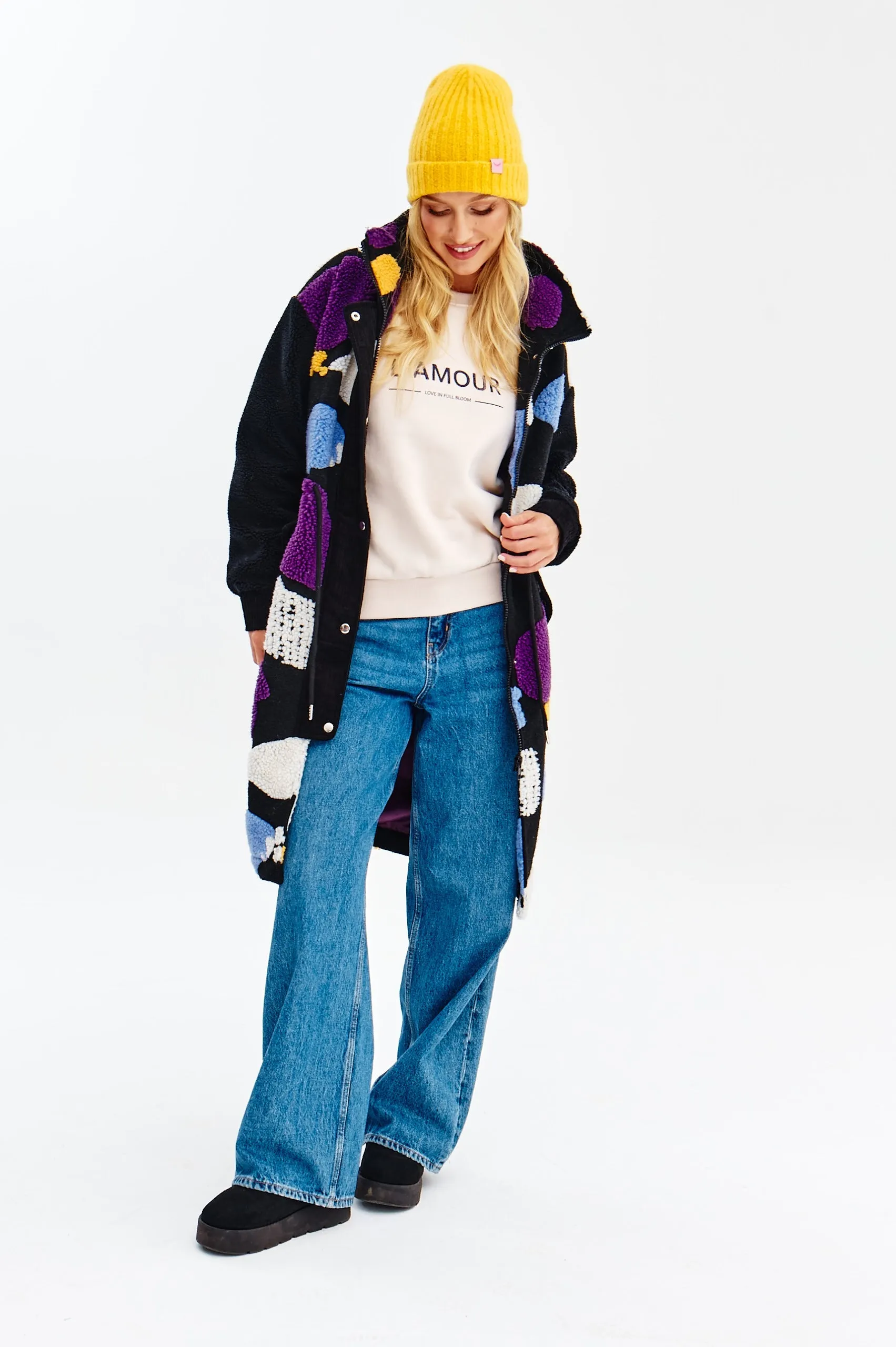 Teddy Violet Dream Coat
