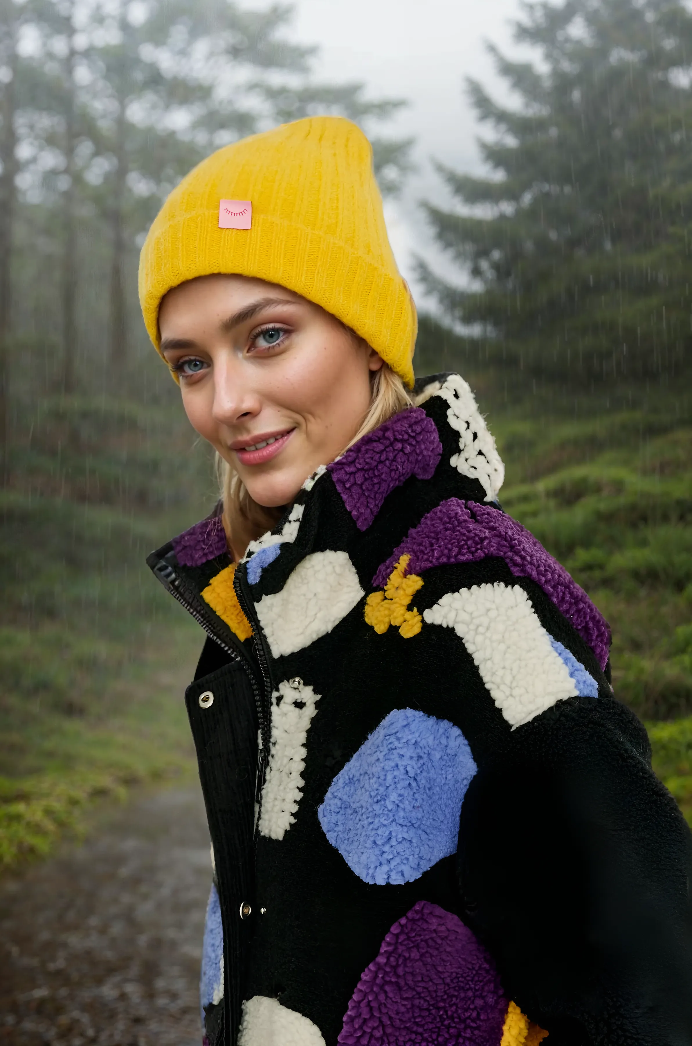 Teddy Violet Dream Coat