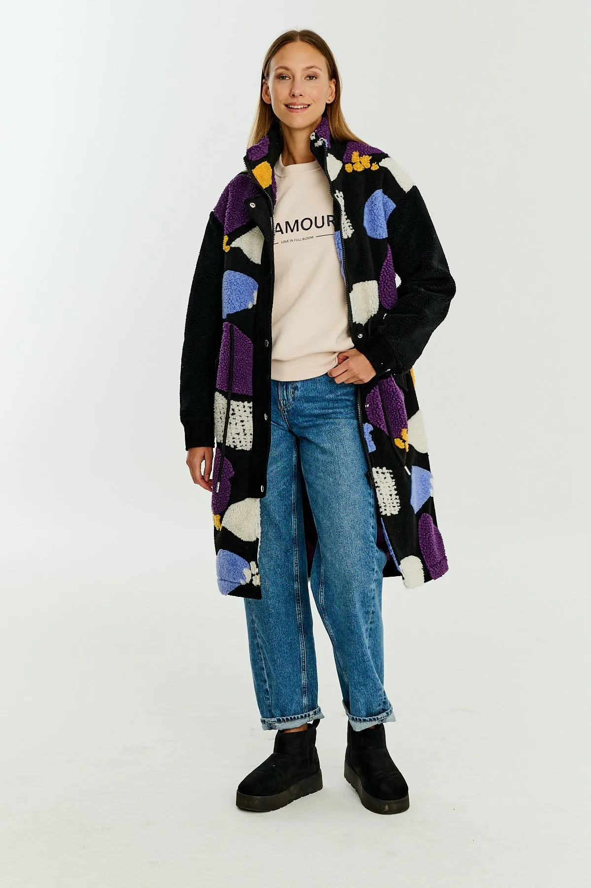 Teddy Violet Dream Coat