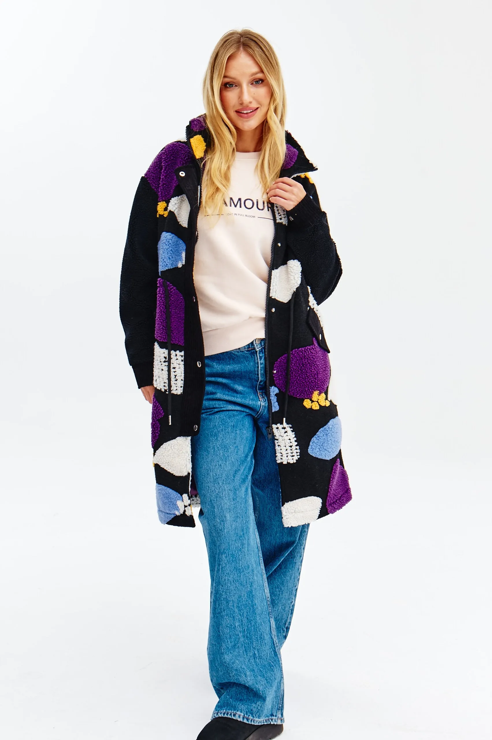 Teddy Violet Dream Coat
