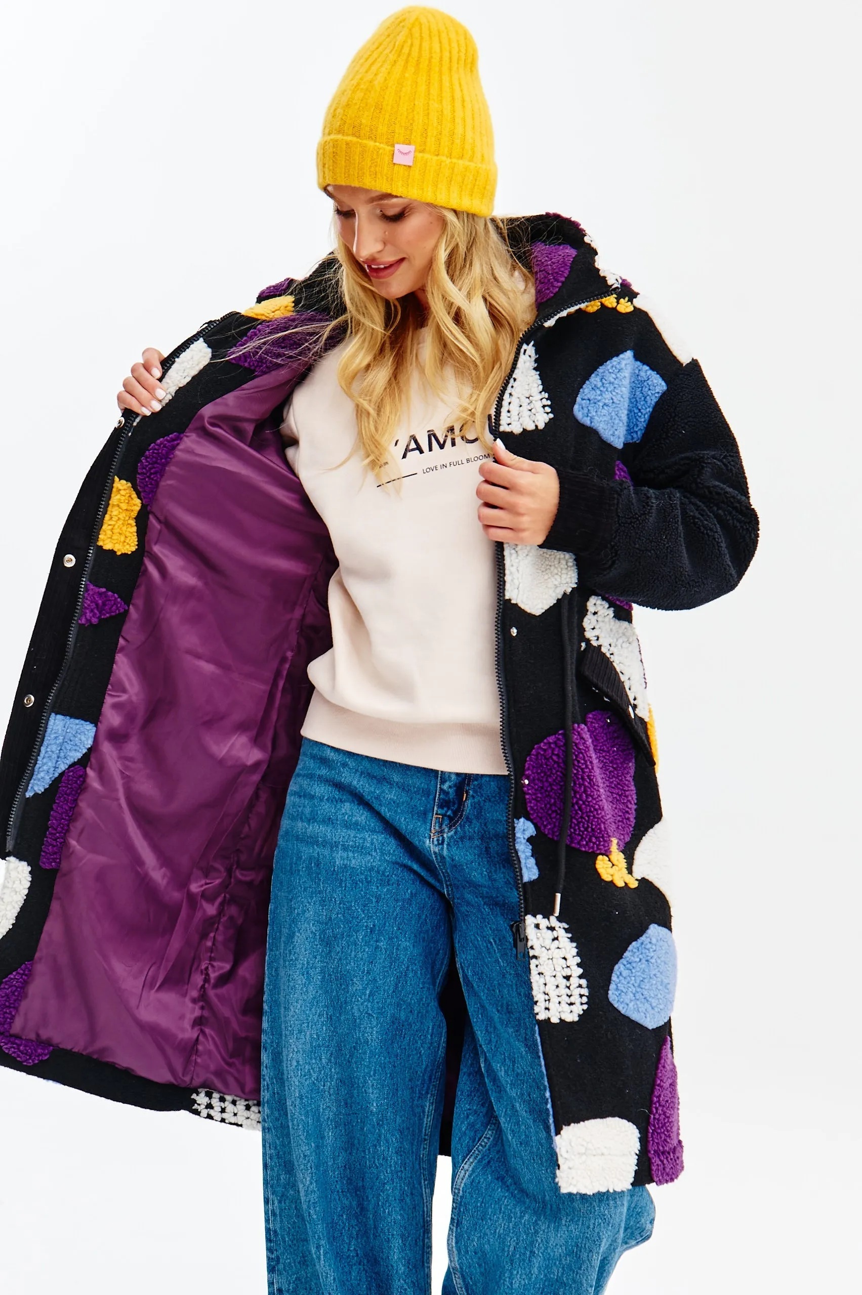 Teddy Violet Dream Coat