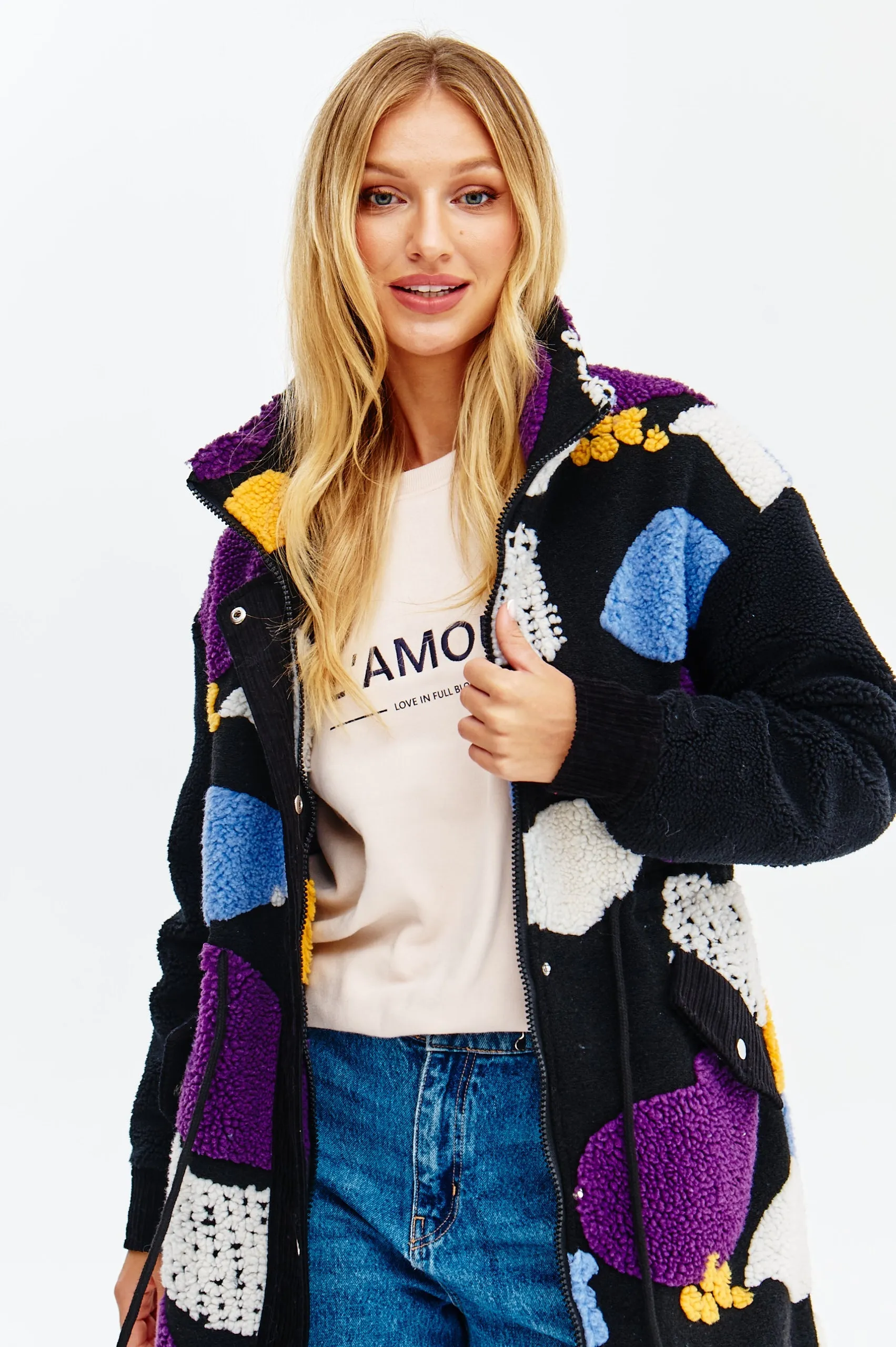 Teddy Violet Dream Coat