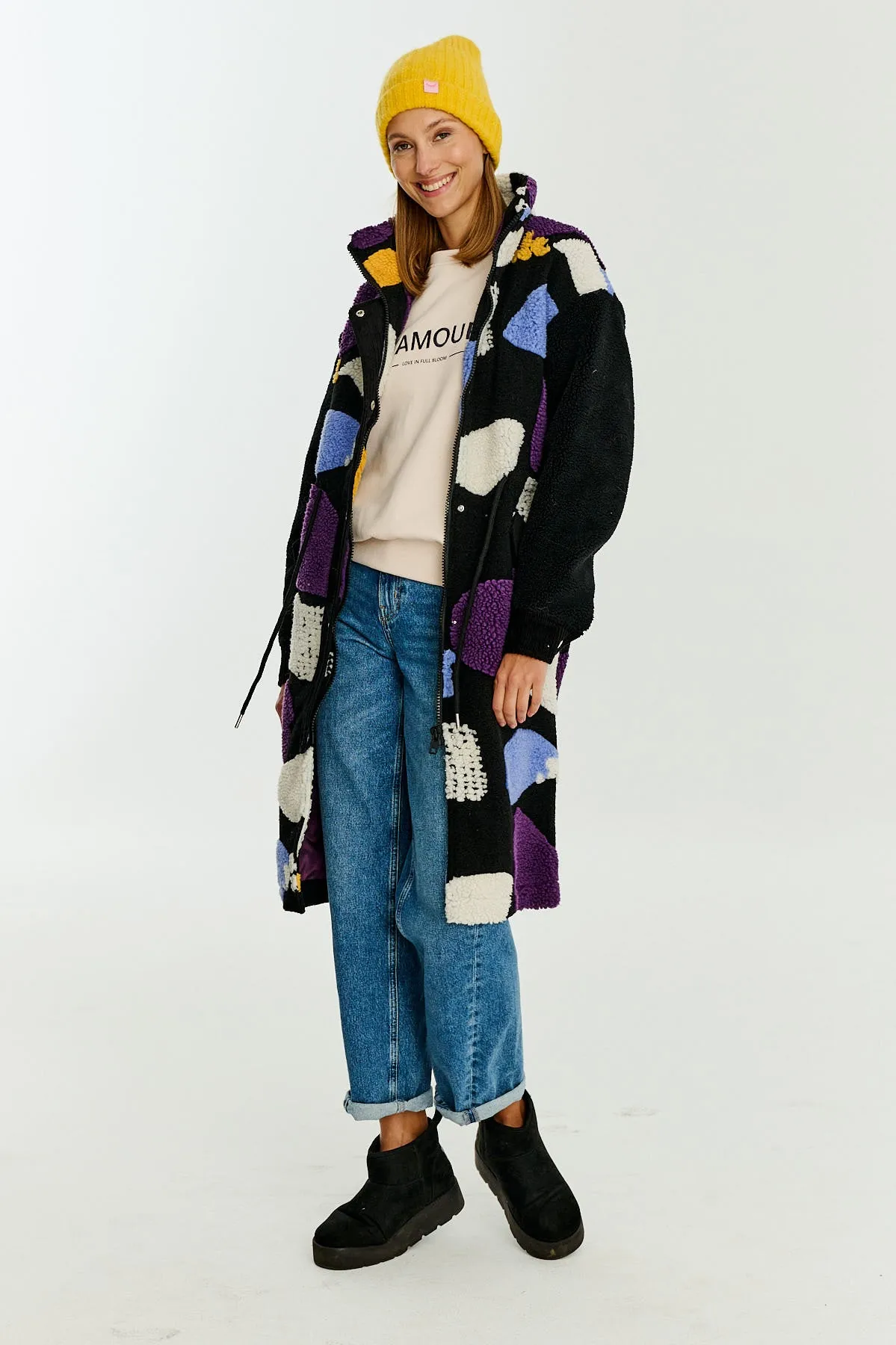 Teddy Violet Dream Coat