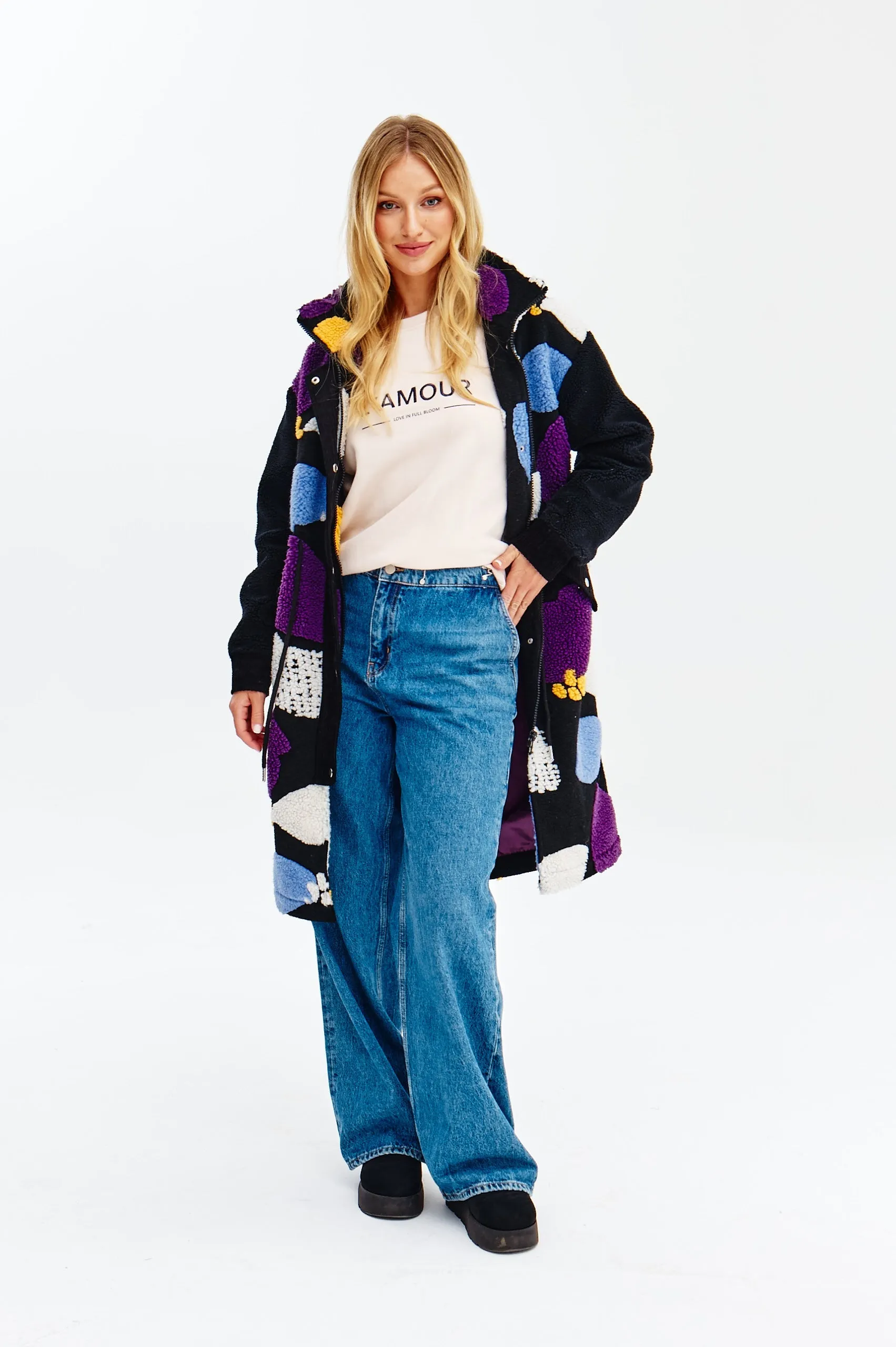 Teddy Violet Dream Coat