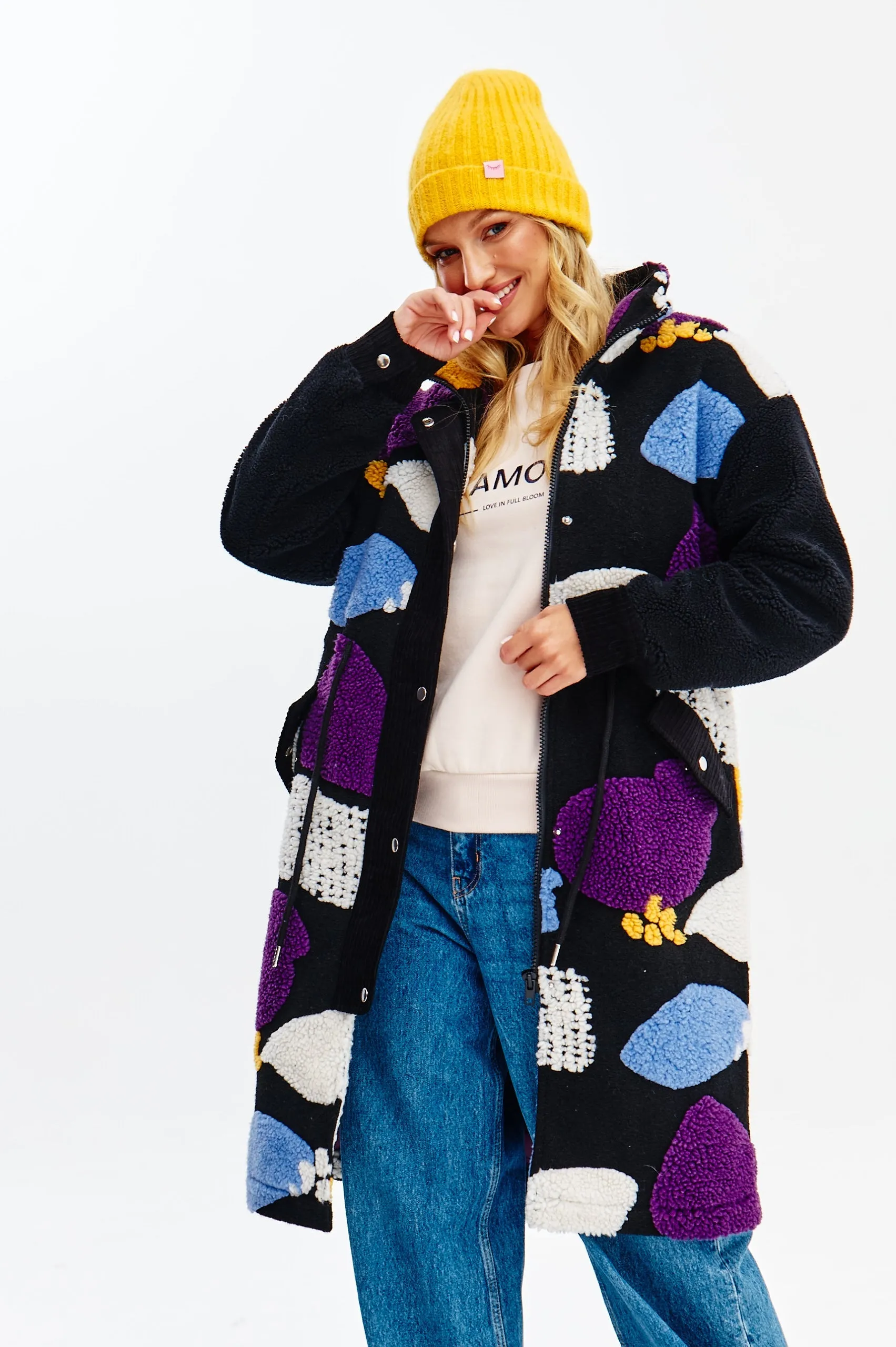 Teddy Violet Dream Coat