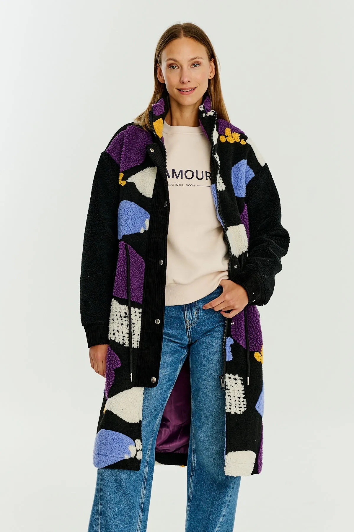 Teddy Violet Dream Coat