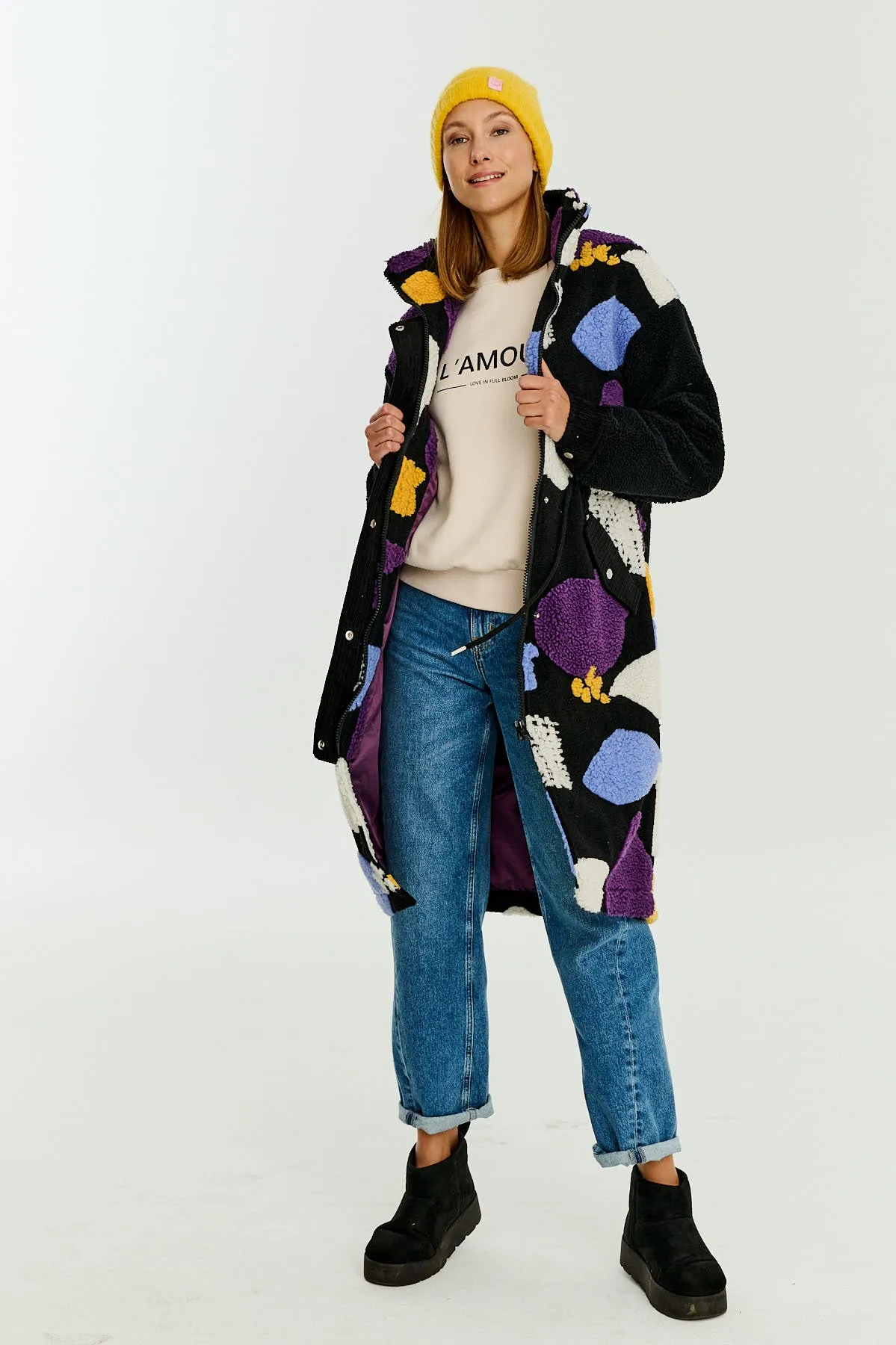 Teddy Violet Dream Coat