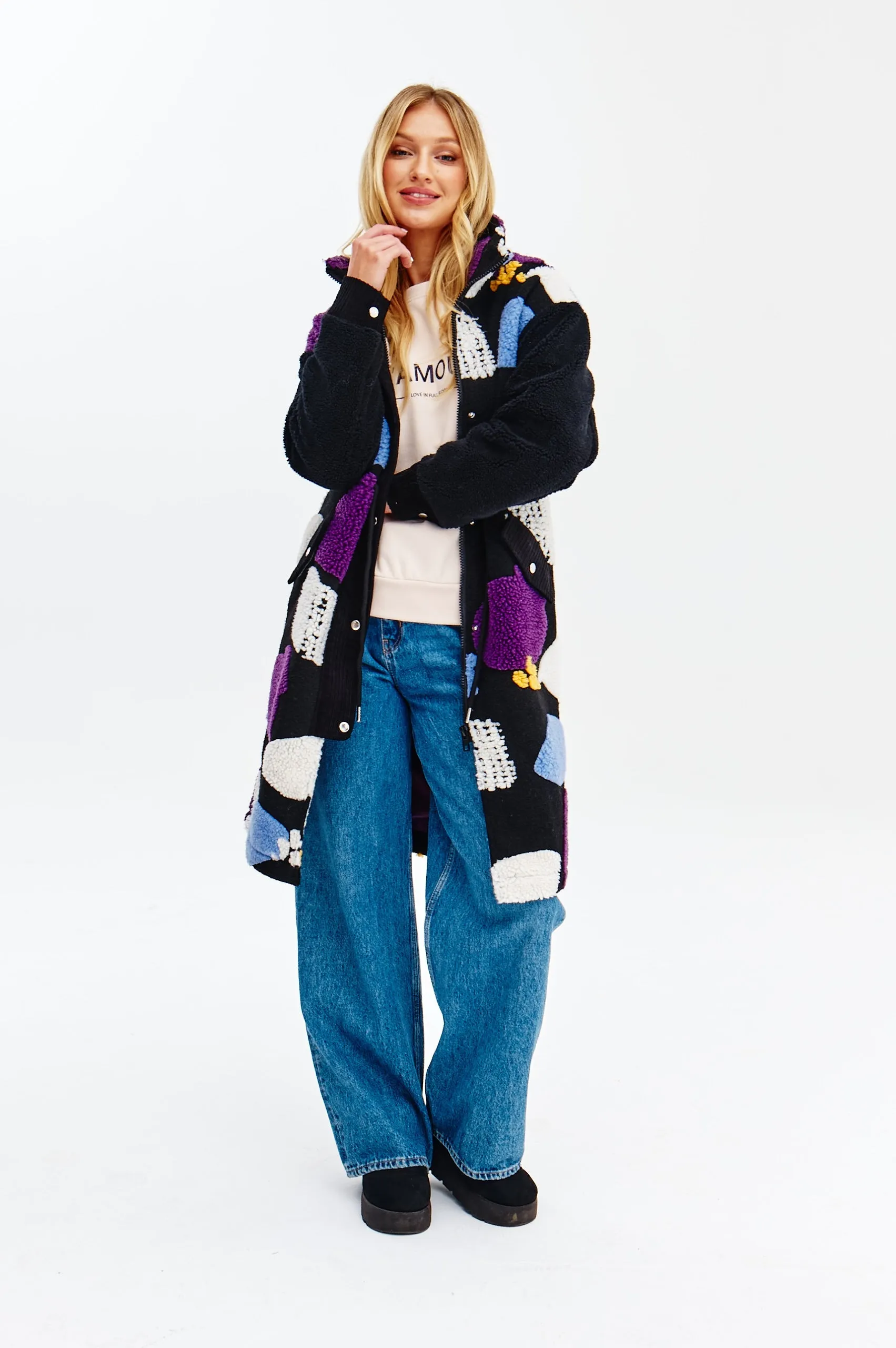 Teddy Violet Dream Coat