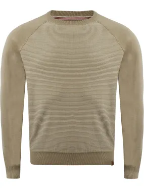 Tokyo Laundry Byrom cotton Laundered Stone jumper